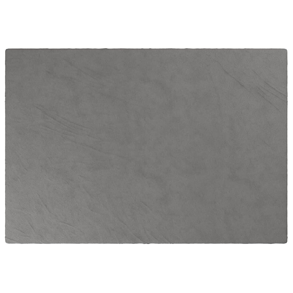 vidaXL Κουβέρτα Βαρύτητας με Κάλυμμα Γκρι 135x200 εκ. 10 κ. Υφασμάτινη