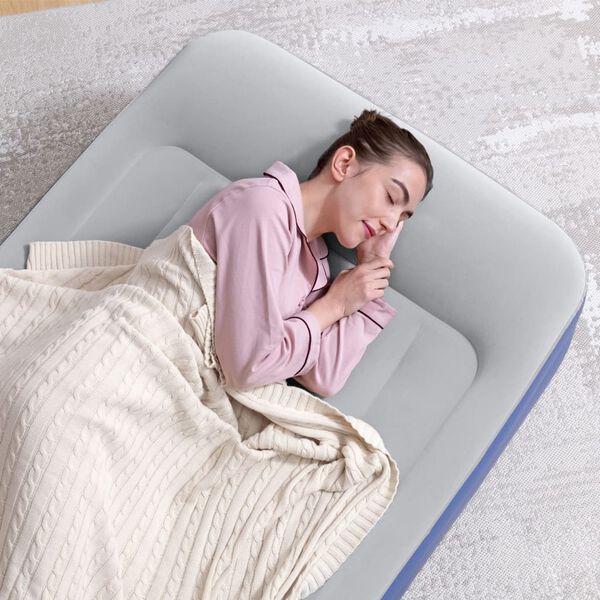 Bestway Φουσκωτό Στρώμα 1-Ατόμου Tritech Μπλε / Γκρι 191 x 97 x 46 εκ.