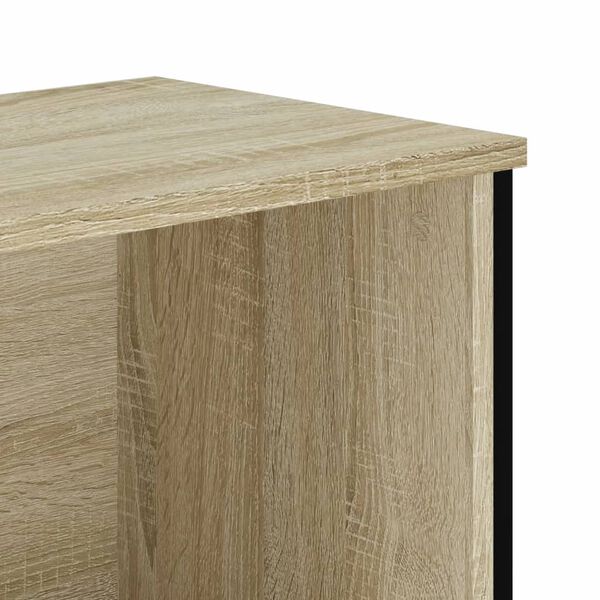 vidaXL Βιβλιοθήκη Sonoma Δρυς 80x31x74,5 εκ. από Επεξεργασμένο Ξύλο