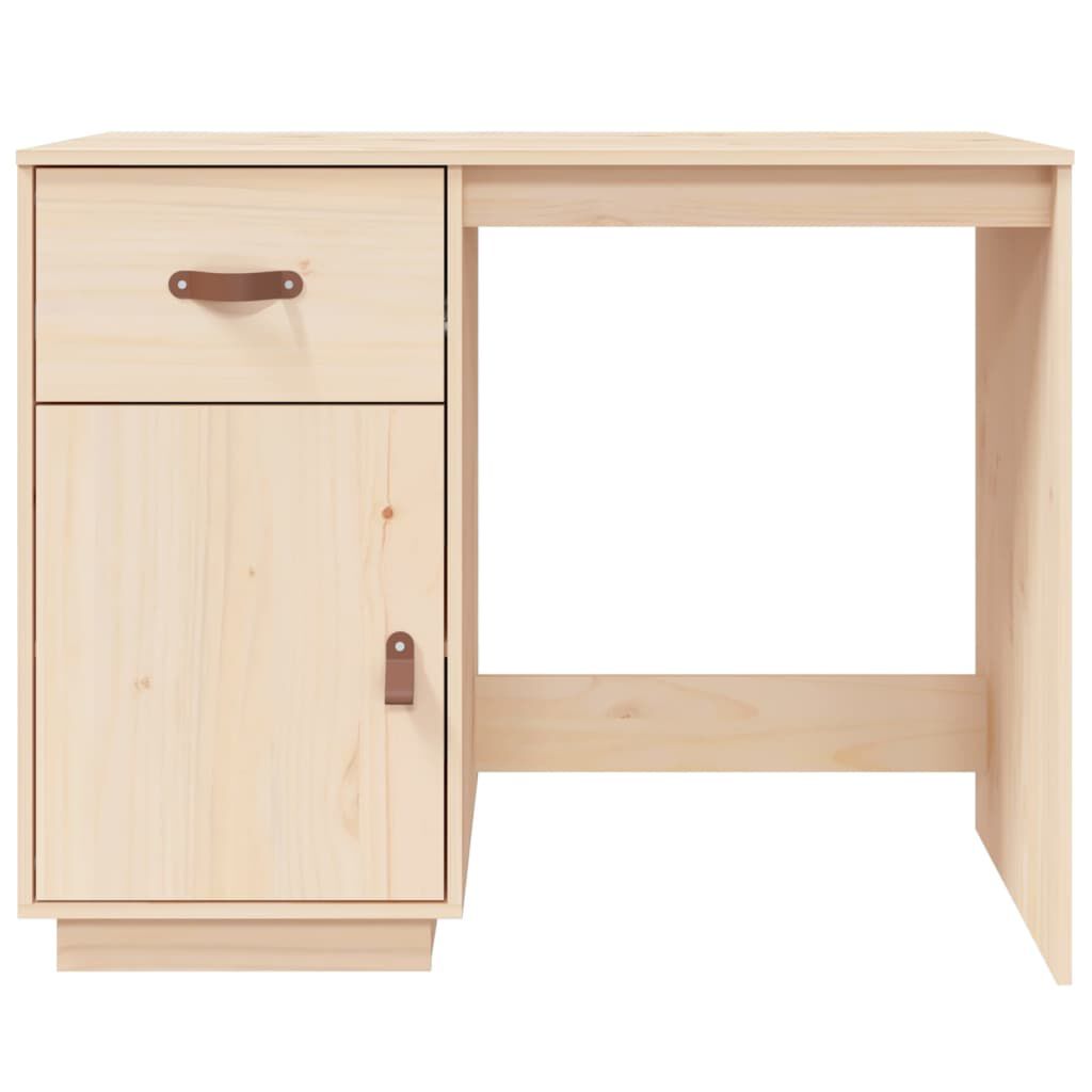 vidaXL Γραφείο 95x50x75 εκ. από Μασίφ Ξύλο Πεύκου
