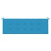 vidaXL Μαξιλάρι Πάγκου Κήπου Μπλε 150 x 50 x 3 εκ. Ύφασμα Oxford