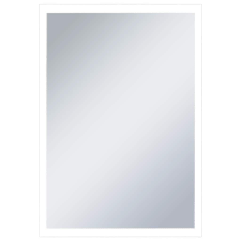 vidaXL Καθρέφτης Μπάνιου Τοίχου με LED 60 x 80 εκ.
