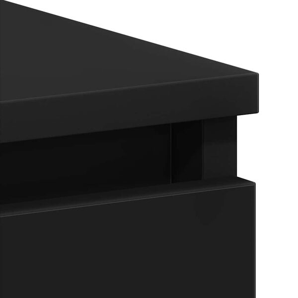 vidaXL Γραφείο Μαύρο 90 x 45 x 76 εκ. από Επεξ. Ξύλο