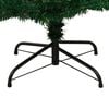 vidaXL Χριστουγεννιάτικο Δέντρο Περιστρ. Πράσινο 150εκ PVC Βάση