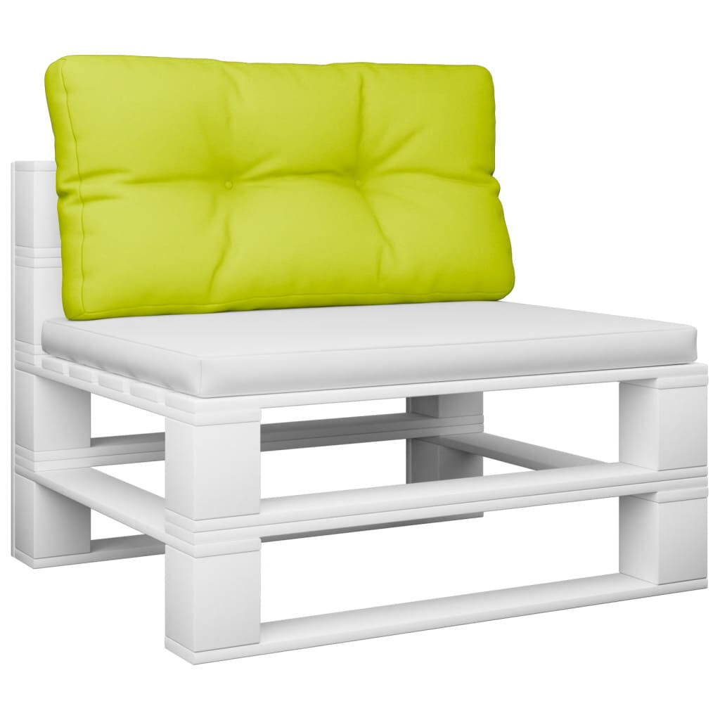 vidaXL Μαξιλάρι Παλέτας Αν. Πράσινο 70 x 40 x 12 εκ. Υφασμάτινο