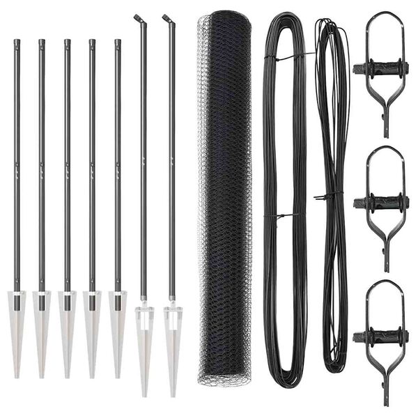 vidaXL &Sigma;&tau;ύ&lambda;&omicron;&sigmaf; &Pi;&epsilon;&rho;&iota;&phi;&rho;ά&xi;&epsilon;&omega;&nu; &Gamma;&kappa;&rho;&iota; 10 x 1,2 &mu; (13 mm &pi;&lambda;έ&gamma;&mu;&alpha;)