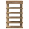 Ράφι παπουτσιών vidaXL Artisan Oak 60x30x98 cm Κατασκευασμένο ξύλο