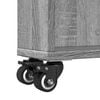 vidaXL Τρόλεϊ Αποθήκευσης Στενό Γκρι Sonoma 48x13x68 εκ. Επεξ. Ξύλο