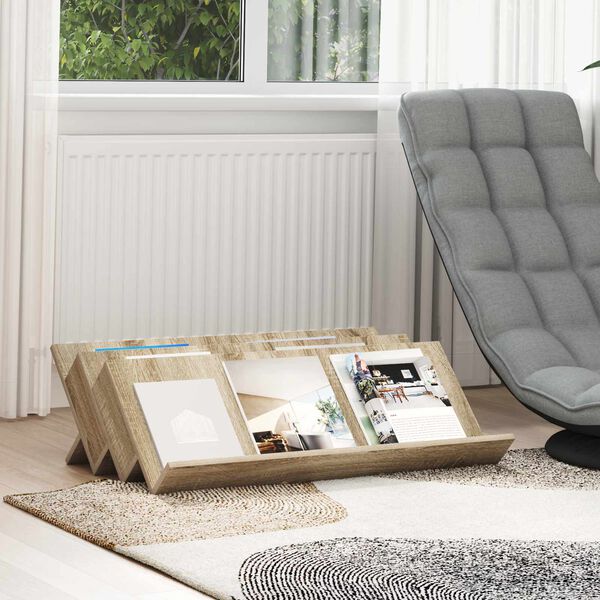 vidaXL &Rho;ά&phi;&iota; &Pi;&epsilon;&rho;&iota;&omicron;&delta;&iota;&kappa;ώ&nu; &mu;&epsilon; &rho;ά&phi;&iota; &Delta;&rho;ύ&sigmaf; Sonoma 90 x 53 x 28,5 &epsilon;&kappa;