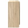vidaXL Γραφείο υποδοχής Sonoma Δρυς 155x50x103,5εκ. Επεξεργασμένο Ξύλο