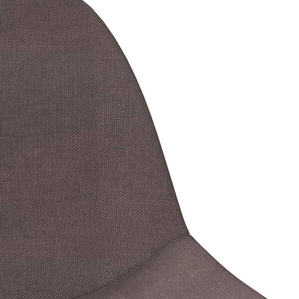 vidaXL Σκαμπό Μπαρ 2 τεμ. Χρώμα Taupe Υφασμάτινα