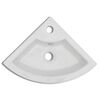 vidaXL Νιπτήρας με Οπή Υπερχείλισης Λευκός 45 x 32 x 12,5 εκ.
