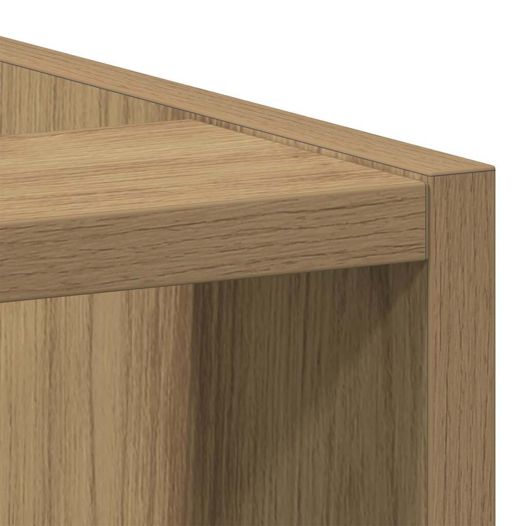 vidaXL Ντουλάπι Δαπέδου Riga Δρυς τεχνίτης 20x44,5x81,5εκ. Μοριοσανίδα