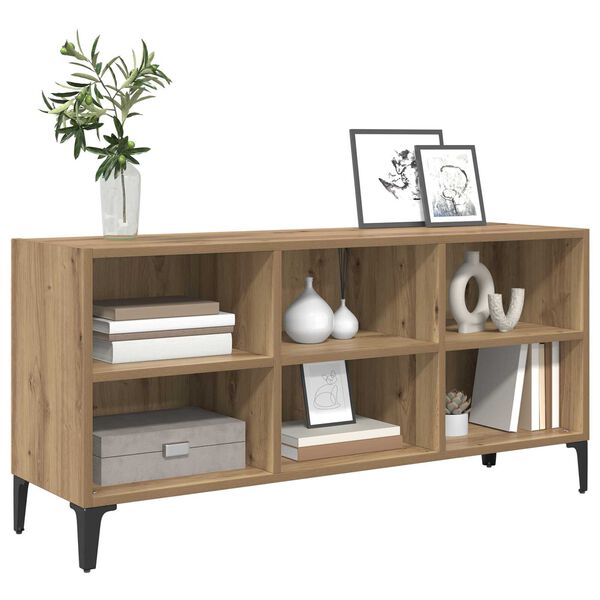 vidaXL Ντουλάπι TV Καφέ 69.5 x 30 x 50 εκ. Επεξεργασμένο ξύλο
