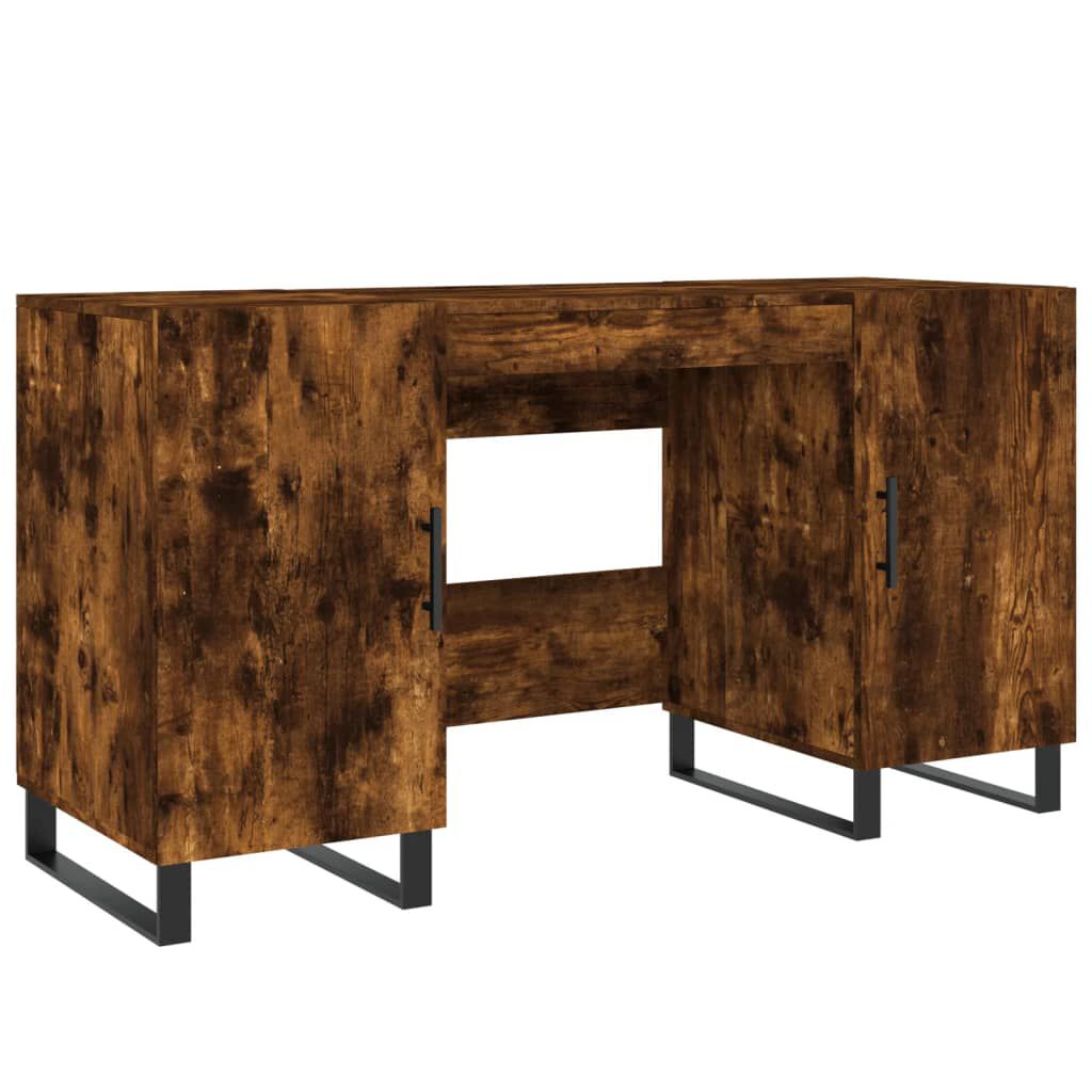 vidaXL Γραφείο Καπνιστή Δρυς 140 x 50 x 75 εκ. από Επεξεργασμένο Ξύλο