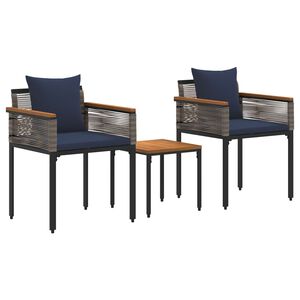 vidaXL &Sigma;&epsilon;&tau; &Epsilon;&xi;&omega;&tau;&epsilon;&rho;&iota;&kappa;ώ&nu; &Epsilon;&pi;ί&pi;&lambda;&omega;&nu; &Gamma;&kappa;&rho;&iota; &kappa;&alpha;&iota; Navy Blue &sigma;&upsilon;&nu;&theta;&epsilon;&tau;&iota;&kappa;ό &rho;&alpha;&tau;ά&nu;