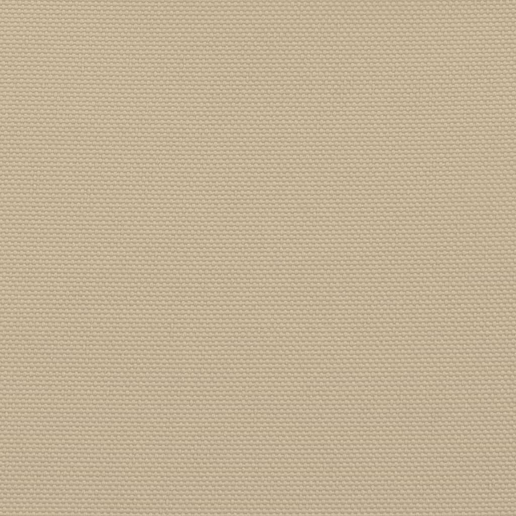 vidaXL Πανί Σκίασης Τρίγωνο Μπεζ 5 x 7 x 7 μ. από Ύφασμα Oxford