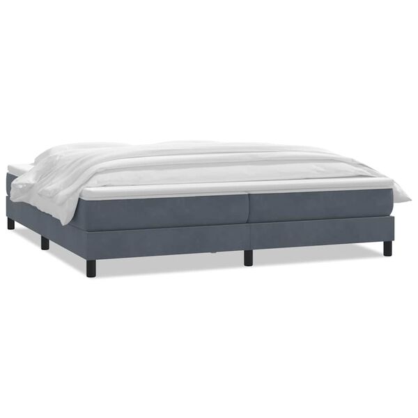 vidaXL &Kappa;&rho;&epsilon;&beta;ά&tau;&iota; Boxspring &mu;&epsilon; &Sigma;&tau;&rho;ώ&mu;&alpha; &Sigma;&kappa;&omicron;ύ&rho;&omicron; &Gamma;&kappa;&rho;&iota; 180x210 &epsilon;&kappa;. &Beta;&epsilon;&lambda;&omicron;ύ&delta;&iota;&nu;&omicron;
