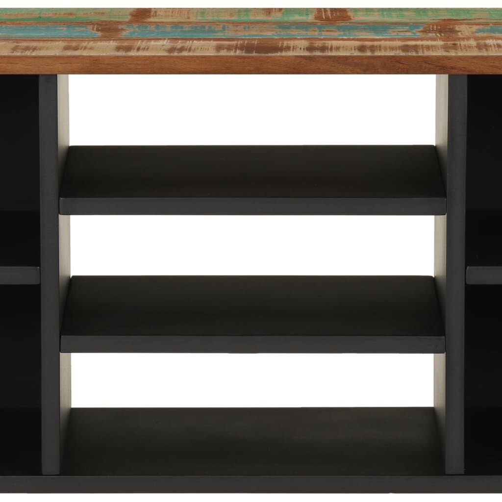 vidaXL Έπιπλο Τηλεόρασης 100x33x46εκ. Μασίφ Ανακυκλ. Ξύλο & Επεξ. Ξύλο