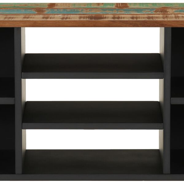 vidaXL Έπιπλο Τηλεόρασης 100x33x46εκ. Μασίφ Ανακυκλ. Ξύλο & Επεξ. Ξύλο