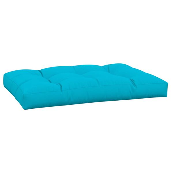 vidaXL Μαξιλάρι Παλέτας Τιρκουάζ 120 x 80 x 12 εκ. Υφασμάτινο