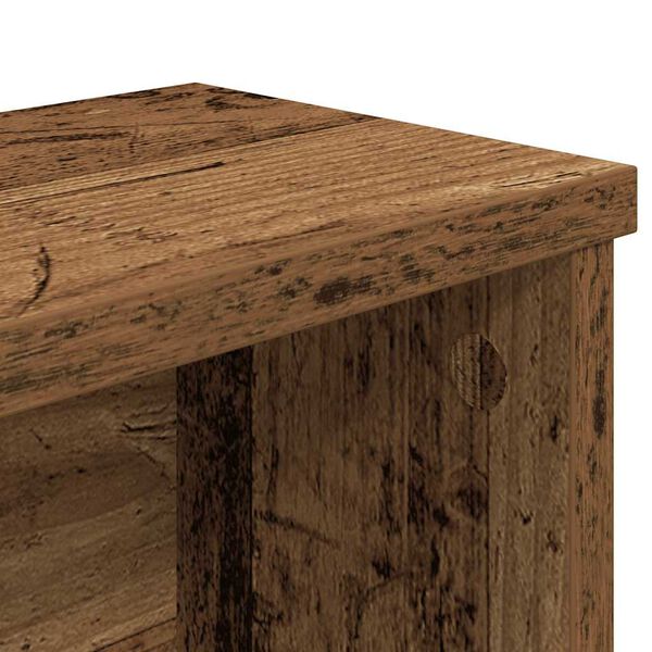 vidaXL Ράφι κουζίνας στοιβαζόμενο Παλιό ξύλο 50x15x16 εκ.