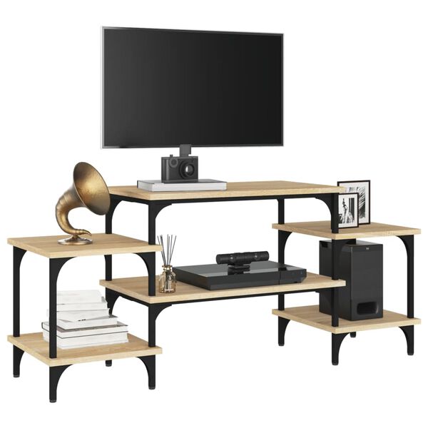 vidaXL Έπιπλο Τηλεόρασης Sonoma Δρυς 117x35x52 εκ. Επεξεργ. Ξύλο