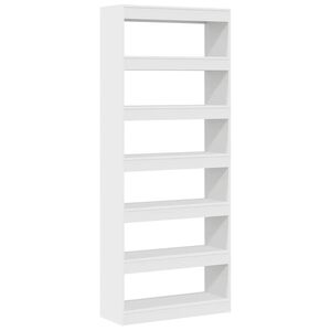 vidaXL &Beta;&iota;&beta;&lambda;&iota;&omicron;&theta;ή&kappa;&eta; 6 &epsilon;&pi;&iota;&pi;έ&delta;&omega;&nu; 80 x 30 x 198 &epsilon;&kappa; &Epsilon;&pi;&epsilon;&xi;&epsilon;&rho;&gamma;&alpha;&sigma;&mu;έ&nu;&omicron; &Xi;ύ&lambda;&omicron; &Lambda;&epsilon;&upsilon;&kappa;ό