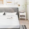 vidaXL Προστατευτικό στρώματος Λευκό 180x200 εκ. Αδιάβροχο