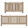 vidaXL Κάλυμμα Καλοριφέρ 205 εκ. από MDF