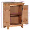 vidaXL Ντουλάπι 55 x 33 x 75 εκ. Μασίφ Ξύλο Ακακίας/Ανακυκλωμένο Ξύλο