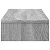 vidaXL Βάση Οθόνης Ρυθμιζ. Γκρι Sonoma 60x24x10,5 εκ. Επεξεργ. Ξύλο