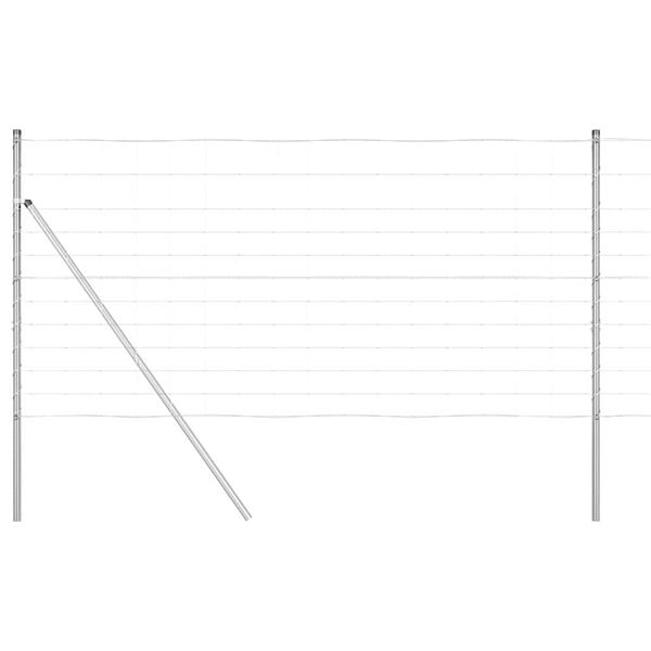 vidaXL &Sigma;&tau;ύ&lambda;&omicron;&sigmaf; &Pi;&epsilon;&rho;&iota;&phi;&rho;ά&xi;&epsilon;&omega;&nu; &Gamma;&alpha;&lambda;&beta;&alpha;&nu;&iota;&sigma;&mu;έ&nu;&omicron; 50 x 1,2 m &Alpha;&tau;&sigma;ά&lambda;&iota;