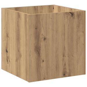 vidaXL Κουτί γλάστρας Artisan Oak 40x40x40 cm Κατασκευασμένο ξύλο