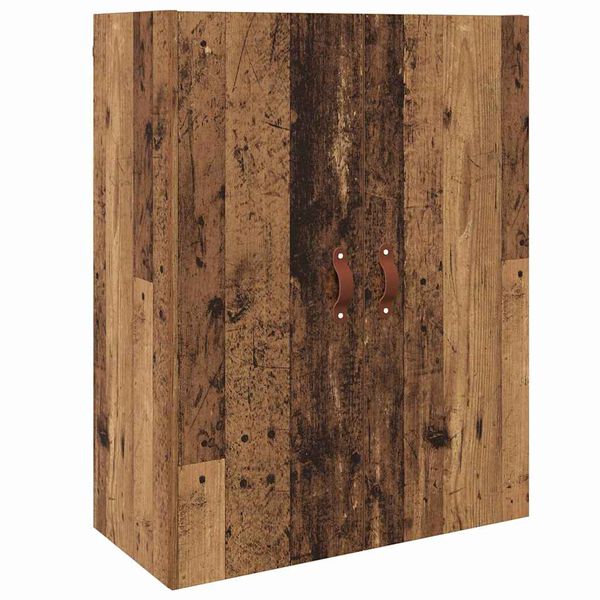 vidaXL Επιτοίχιο ντουλάπι Καφέ 69.5 x 34 x 90 εκ. Επεξεργασμένο ξύλο