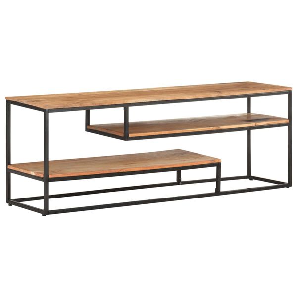 vidaXL Έπιπλο Τηλεόρασης 130 x 30 x 45 εκ. από Μασίφ Ξύλο Ακακίας