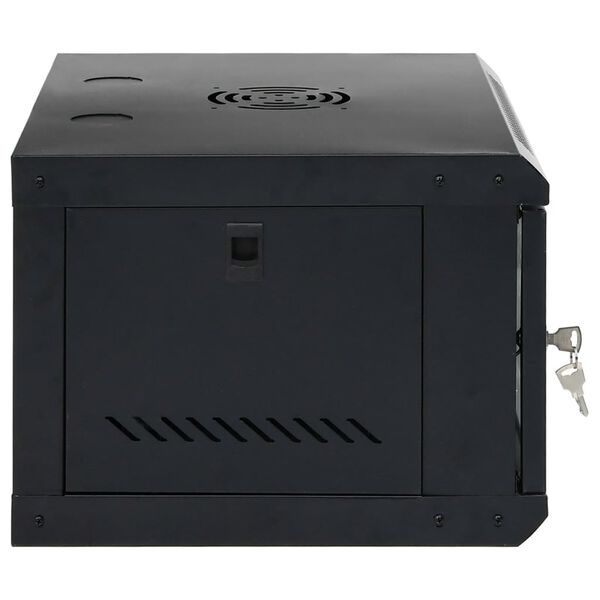 vidaXL Καμπίνα Δικτύου Επιτοίχια 6U 19'' IP20 53x40x30 εκ.