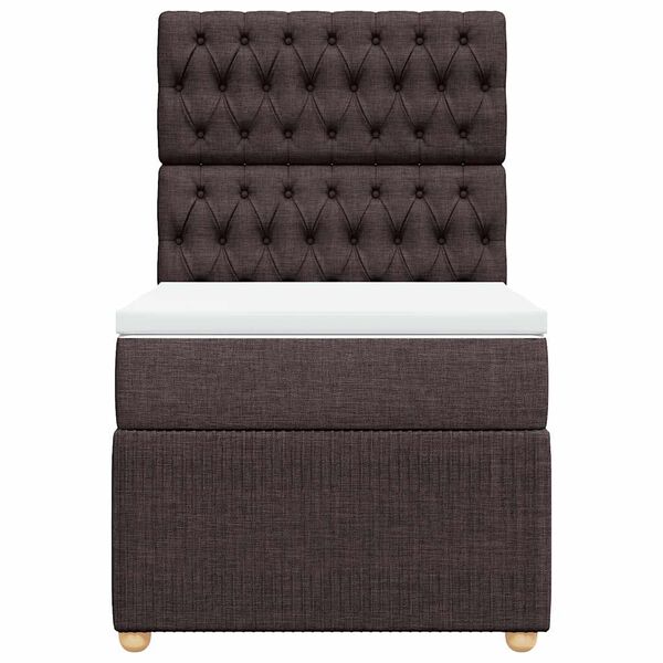 vidaXL &Kappa;&rho;&epsilon;&beta;ά&tau;&iota; Boxspring &mu;&epsilon; &Sigma;&tau;&rho;ώ&mu;&alpha; &Sigma;&kappa;&omicron;ύ&rho;&omicron; &Kappa;&alpha;&phi;έ 90x190 &epsilon;&kappa;. &Upsilon;&phi;&alpha;&sigma;&mu;ά&tau;&iota;&nu;&omicron;