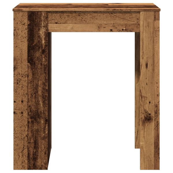 vidaXL Τραπέζι Μπαρ με Ράγες 95x47x103,5 εκ. Επεξεργ. Ξύλο