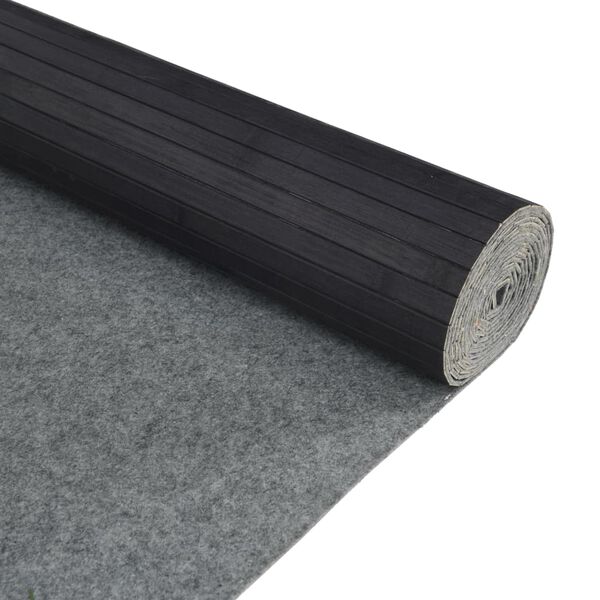 vidaXL Διαχωριστικό Δωματίου Γκρι 165 x 800 εκ. από Μπαμπού