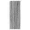 vidaXL Τραπέζι Κονσόλα Γκρι Sonoma 100x35x90 εκ. Επεξεργασμένο Ξύλο