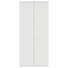 vidaXL Ντουλάπα Παπουτσιών Λευκό 80 x 39 x 180 εκ Επεξεργασμένο ξύλο