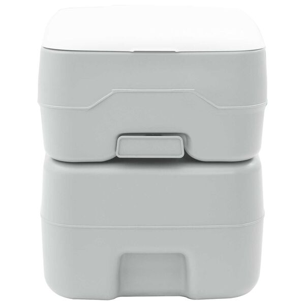 vidaXL Τουαλέτα Κάμπινγκ Γκρι 41.5 x 36.5 x 42 εκ.