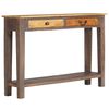 vidaXL Κονσόλα Τραπέζι Vintage Στιλ 118 x 30 x 80 εκ. από Μασίφ Ξύλο