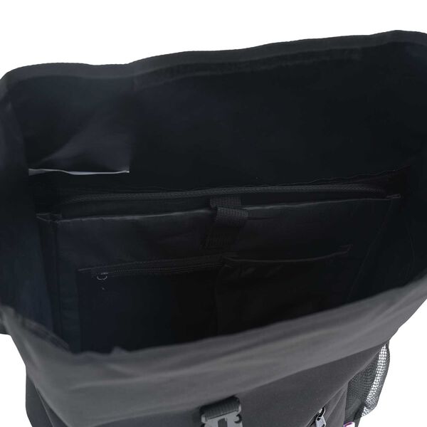 vidaXL Τσάντα Ποδηλάτου για Ρακέτα 25 L Μαύρη 33x16x48 εκ.