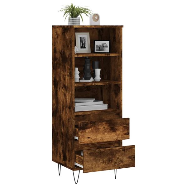 vidaXL Ντουλάπι Καπνιστή Δρυς 40x36x110 εκ. από Επεξεργασμένο Ξύλο