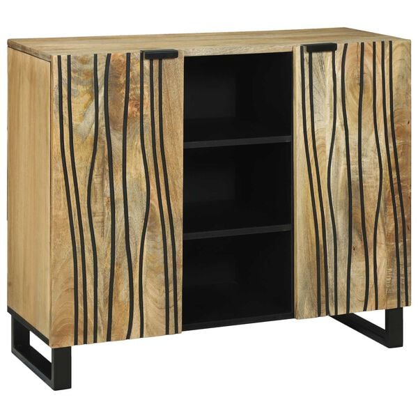 vidaXL Στηρίγμα 90x33.5x75 cm - Στερεό ξύλο μάνγκο