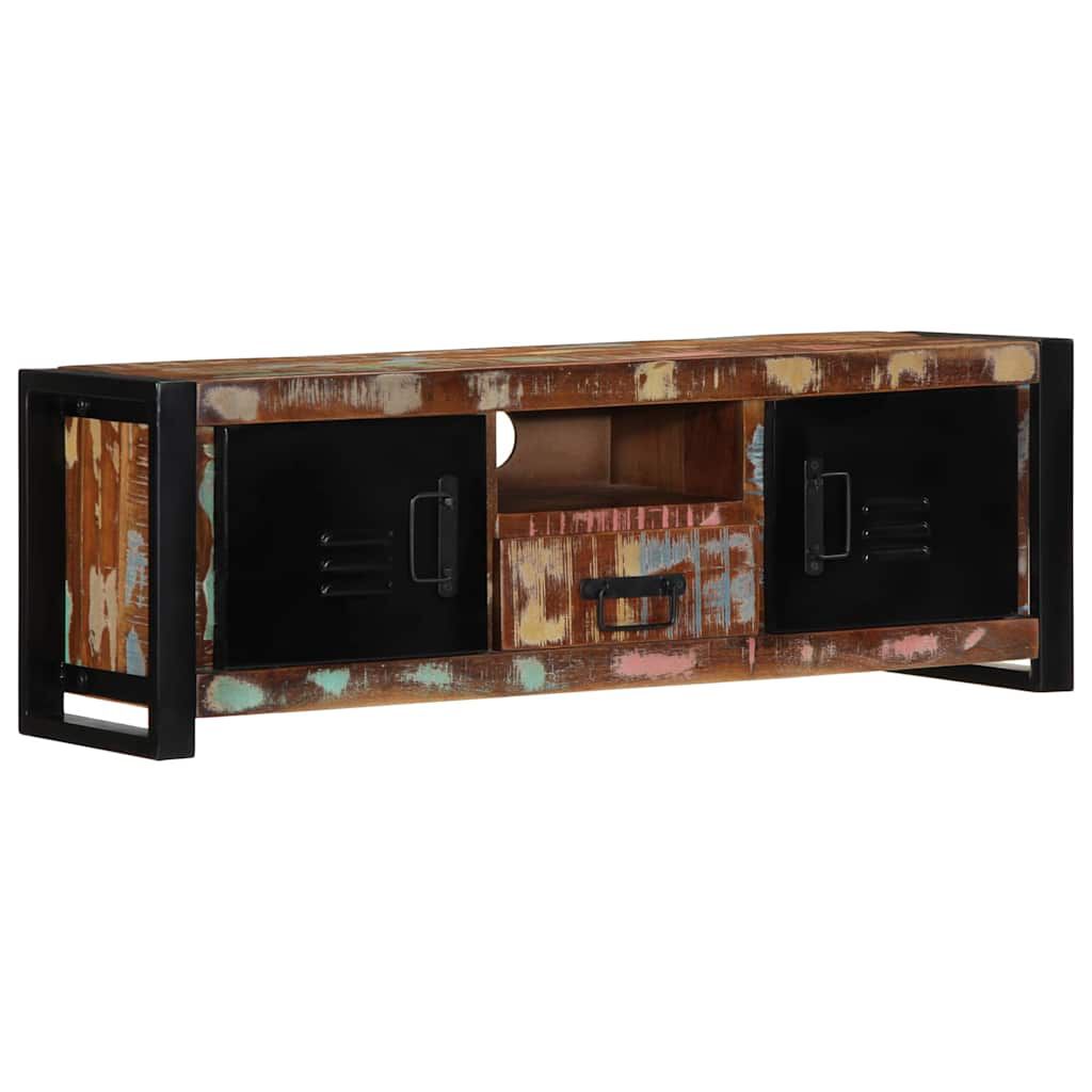 ντουλάπι τηλεόρασης vidaXL 100x30x35 cm από μασίφ ξύλο αναγεννημένο