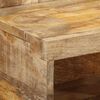 vidaXL Κομοδίνο 50x27x50 cm Στερεό ακατέργαστο ξύλο Μάνγκο