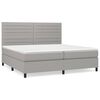 vidaXL &Kappa;&rho;&epsilon;&beta;ά&tau;&iota; Boxspring &mu;&epsilon; &Sigma;&tau;&rho;ώ&mu;&alpha; &Alpha;&nu;&omicron;&iota;&chi;&tau;ό &Gamma;&kappa;&rho;&iota; 200x200 &epsilon;&kappa;. &Upsilon;&phi;&alpha;&sigma;&mu;ά&tau;&iota;&nu;&omicron;
